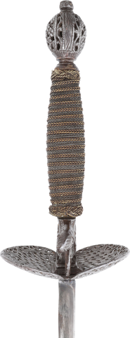 EUROPEAN IRON HILTED SMALLSWORD C.1740-60 - Fagan Arms