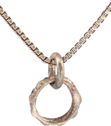 VIKING BEARD RING NECKLACE, 9TH-11TH CENTURY - Fagan Arms