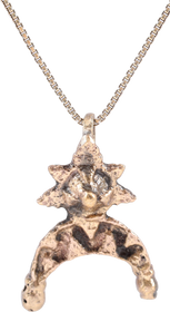 SUPERB VIKING LUNAR PENDANT NECKLACE, 9TH-10TH CENTURY AD - Fagan Arms