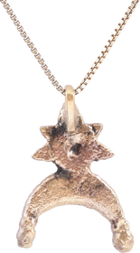 SUPERB VIKING LUNAR PENDANT NECKLACE, 9TH-10TH CENTURY AD - Fagan Arms
