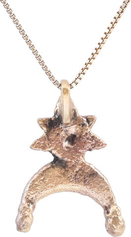 SUPERB VIKING LUNAR PENDANT NECKLACE, 9TH-10TH CENTURY AD - Fagan Arms