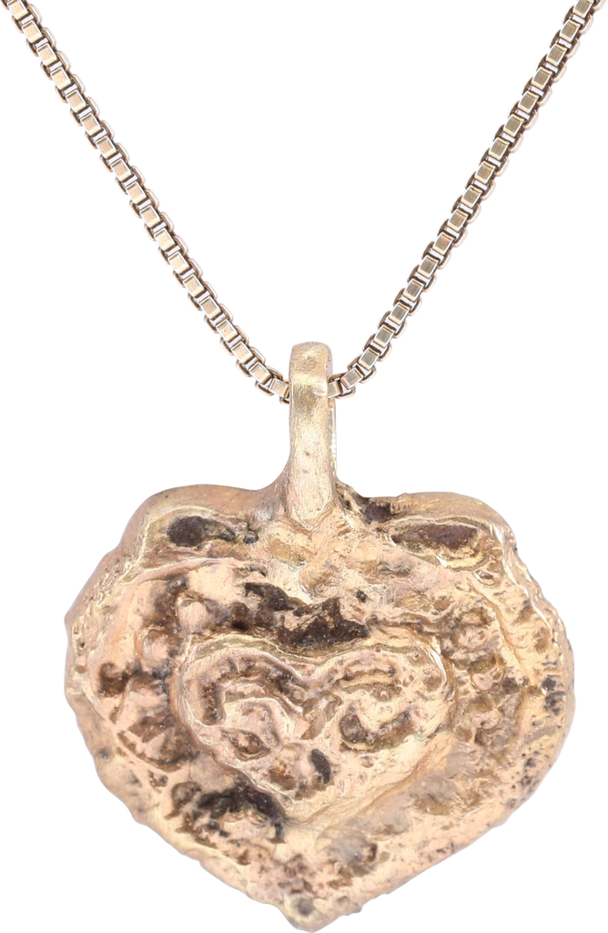 VIKING HEART PENDANT NECKLACE, C.900-1000 AD - Fagan Arms