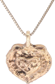 VIKING HEART PENDANT NECKLACE, C.900-1000 AD - Fagan Arms