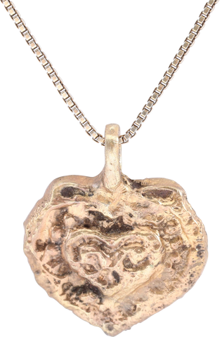 VIKING HEART PENDANT NECKLACE, C.900-1000 AD - Fagan Arms