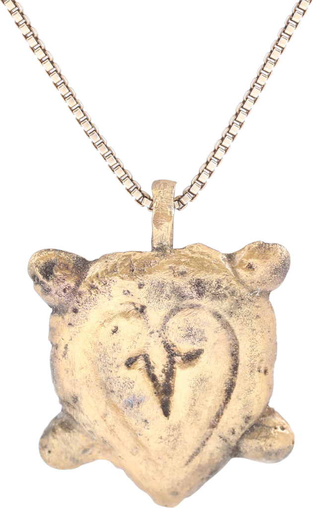VIKING HEART PENDANT NECKLACE C.1000 AD - Fagan Arms