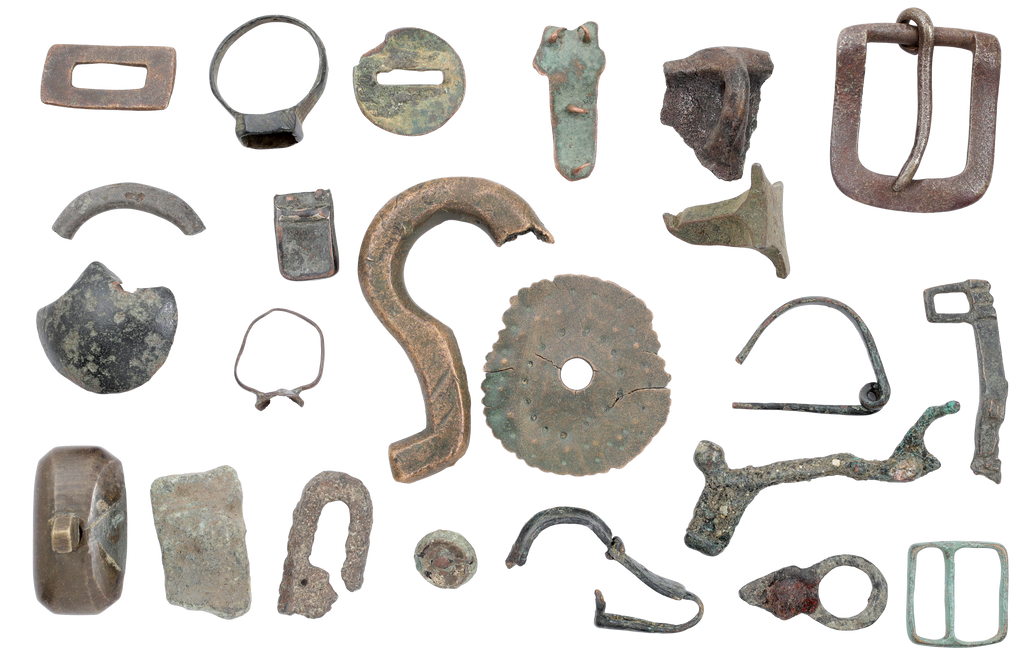 MIXED ANCIENT, MEDIEVAL AND LATER BRONZE ARTIFACTS - Fagan Arms