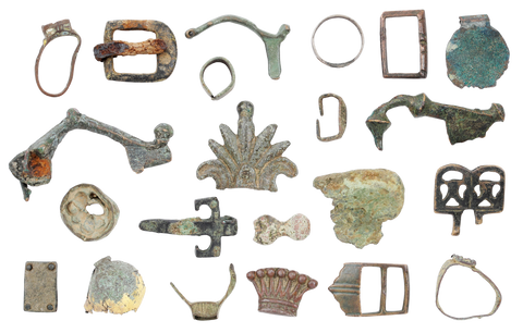 MIXED ANCIENT, MEDIEVAL AND LATER BRONZE ARTIFACTS - Fagan Arms