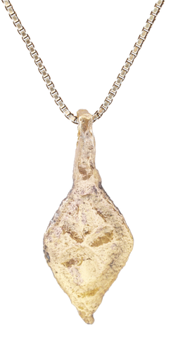 ROMAN/BYZANTINE CHRISTIAN PENDANT NECKLACE 350-600AD - Fagan Arms