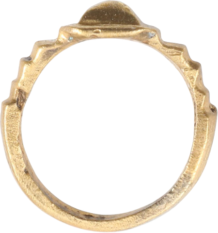 FINE ROMAN PROSTITUTE'S RING, C.100-300 AD, SIZE 3 ½ - Fagan Arms
