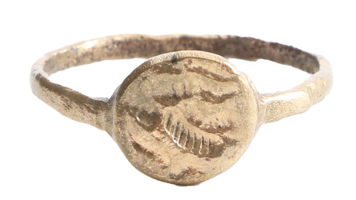 ROMAN SIGNET RING, 1ST-4TH CENTURY AD, SIZE 10 - Fagan Arms