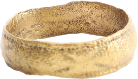 EUROPEAN WEDDING RING C.14TH-16TH CENTURY AD 9 ½ - Fagan Arms