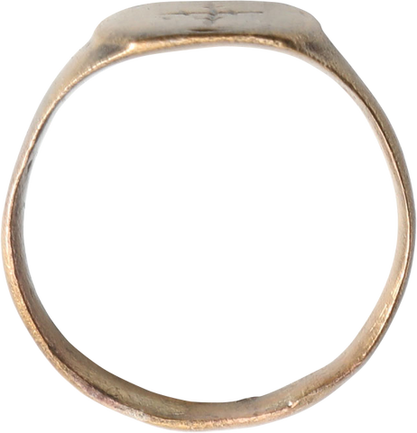 BYZANTINE CHRISTIAN RING 6TH-9TH CENTURY AD, SIZE 10 - Fagan Arms