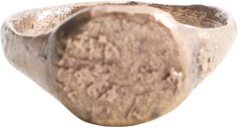 ROMAN SIGNET RING, 2ND-5TH CENTURY AD, SIZE 6 ½ - Fagan Arms