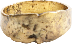 EASTERN EUROPEAN/BALKAN SWEETHEART RING, 19TH CENTURY, SIZE 8 - Fagan Arms