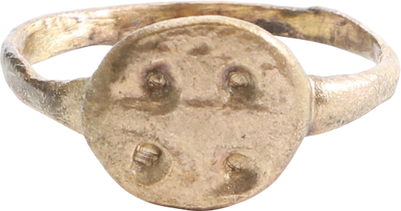 RARE EARLY CHRISTIAN RING, 3RD-6TH CENTURY AD, SIZE 8 ¼ - Fagan Arms