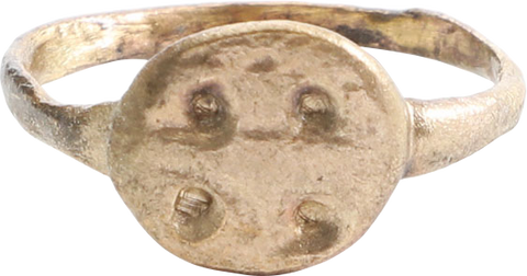 RARE EARLY CHRISTIAN RING, 3RD-6TH CENTURY AD, SIZE 8 ¼ - Fagan Arms