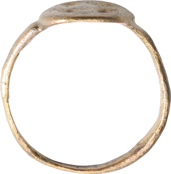 RARE EARLY CHRISTIAN RING, 3RD-6TH CENTURY AD, SIZE 8 ¼ - Fagan Arms