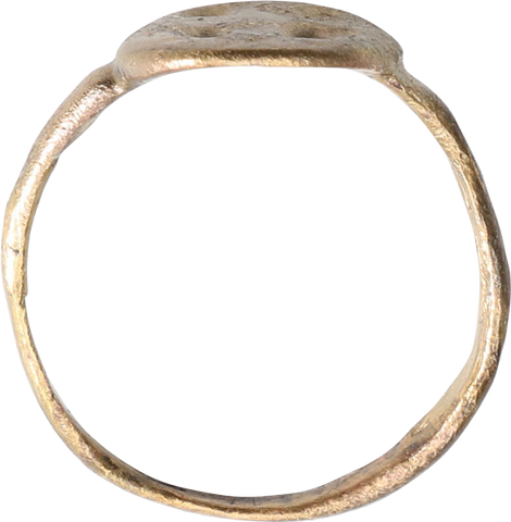 RARE EARLY CHRISTIAN RING, 3RD-6TH CENTURY AD, SIZE 8 ¼ - Fagan Arms