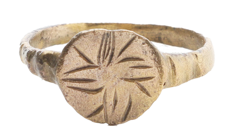 EUROPEAN CHRISTIAN RING, 1400-1600, SIZE 10 1/4 - Fagan Arms