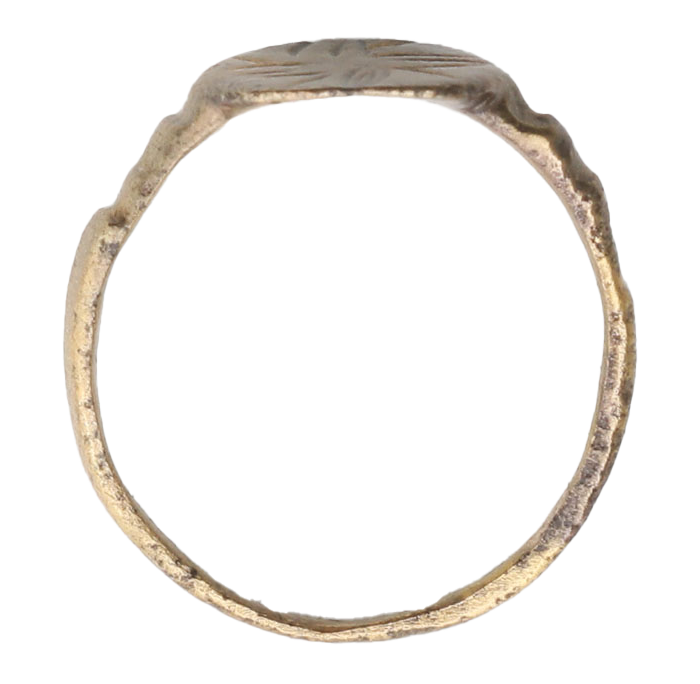 EUROPEAN CHRISTIAN RING, 1400-1600, SIZE 10 1/4 - Fagan Arms