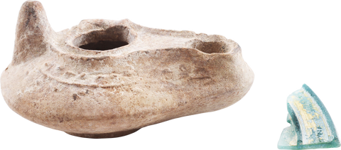 EARLY CHRISTIAN OIL LAMP, 5TH-6TH CENTURY AD - Fagan Arms