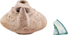 EARLY CHRISTIAN OIL LAMP, 5TH-6TH CENTURY AD - Fagan Arms