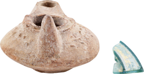 EARLY CHRISTIAN OIL LAMP, 5TH-6TH CENTURY AD - Fagan Arms