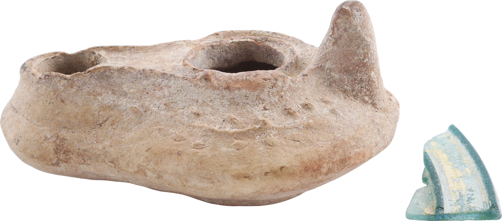 EARLY CHRISTIAN OIL LAMP, 5TH-6TH CENTURY AD - Fagan Arms