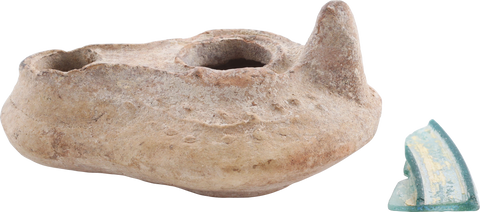 EARLY CHRISTIAN OIL LAMP, 5TH-6TH CENTURY AD - Fagan Arms