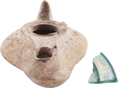 EARLY CHRISTIAN OIL LAMP, 5TH-6TH CENTURY AD - Fagan Arms