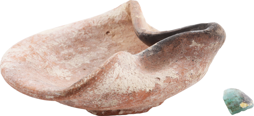 ANCIENT HOLY LAND OIL LAMP 1200-700BC - Fagan Arms