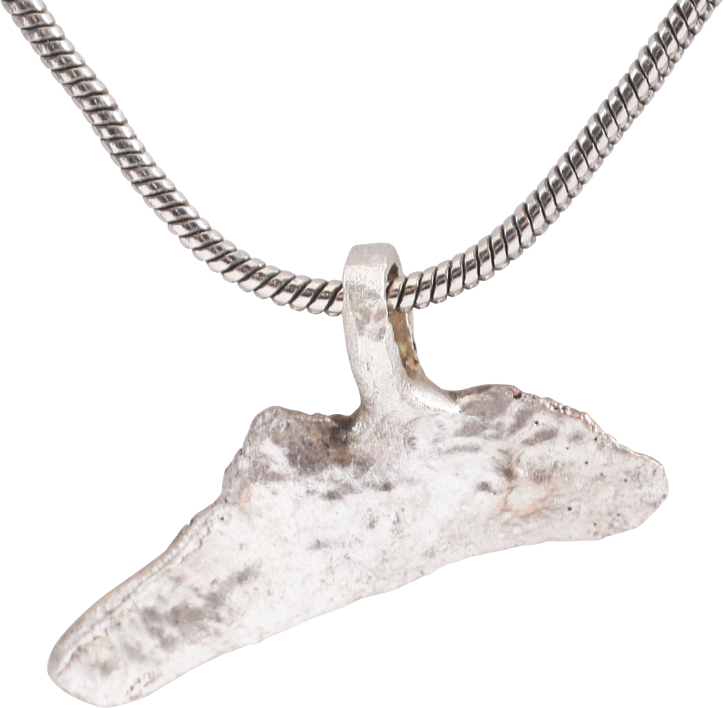 GREEK/UKRAINIAN BRONZE DOLPHIN PENDANT NECKLACE, 5TH-4TH CENTURY BC - Fagan Arms