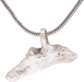 GREEK/UKRAINIAN BRONZE DOLPHIN PENDANT NECKLACE, 5TH-4TH CENTURY BC - Fagan Arms
