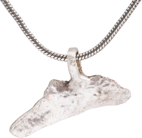 GREEK/UKRAINIAN BRONZE DOLPHIN PENDANT NECKLACE, 5TH-4TH CENTURY BC - Fagan Arms