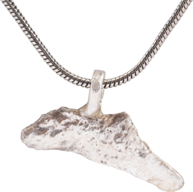 GREEK/UKRAINIAN BRONZE DOLPHIN PENDANT NECKLACE, 5TH-4TH CENTURY BC - Fagan Arms