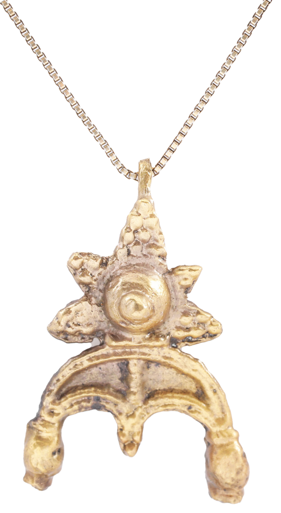SUPERB VIKING LUNAR PENDANT NECKLACE, 9TH-10TH CENTURY AD - Fagan Arms