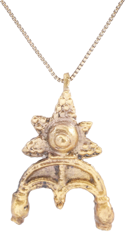 SUPERB VIKING LUNAR PENDANT NECKLACE, 9TH-10TH CENTURY AD - Fagan Arms