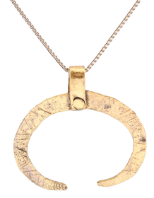 VIKING LUNAR PENDANT NECKLACE, 9TH-11TH CENTURY AD - Fagan Arms