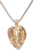 VIKING HEART PENDANT NECKLACE, C.750-850 AD - Fagan Arms