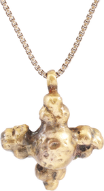EUROPEAN WOMAN’S CROSS PENDANT C.1100-1400 - Fagan Arms