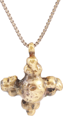 EUROPEAN WOMAN’S CROSS PENDANT C.1100-1400 - Fagan Arms