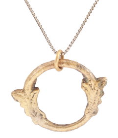 CELTIC PROSPERITY RING NECKLACE, C.300-100 BC - The History Gift Store