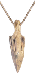 ROMAN ARROWHEAD PENDANT NECKLACE, C.100 BC - Fagan Arms