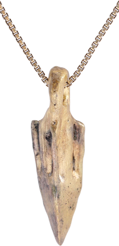 ROMAN ARROWHEAD PENDANT NECKLACE, C.100 BC - Fagan Arms