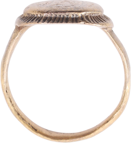 MEDIEVAL EUROPEAN RING 12TH-15TH CENTURY AD, SIZE 10 ½ - Fagan Arms
