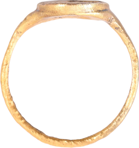 FINE ZOROASTRIAN FIRE ALTAR RING, PERSIA, 100BC-200AD, SIZE 8 1/2 - Fagan Arms