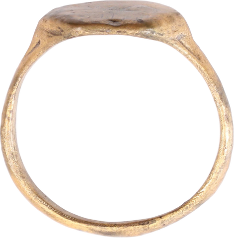 ROMAN SIGNET RING, 2ND-5TH CENTURY AD, SIZE 6 ½ - Fagan Arms