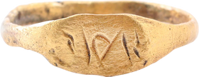 ROMAN SIGNET OR MYSTICAL RING, 1ST-3RD CENTURY AD, SIZE 8 ¼ - Fagan Arms