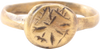 ANCIENT GREEK CHRISTIAN RING, 4TH-5TH CENTURY AD, SIZE 5 1/2 - Fagan Arms