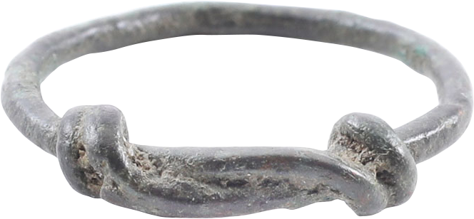 CELTIC FINGER RING C.400-100 BC, SIZE 4 1/2 - Fagan Arms